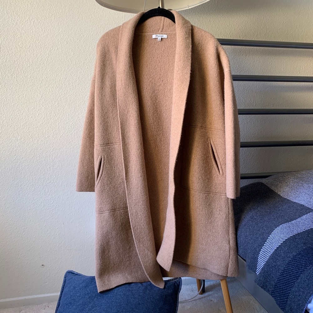 Madewell Camel Wool Coat